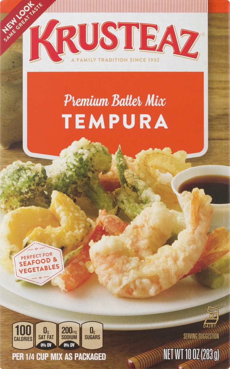 slide 3 of 11, Krusteaz Tempura Batter Mix, 10 oz