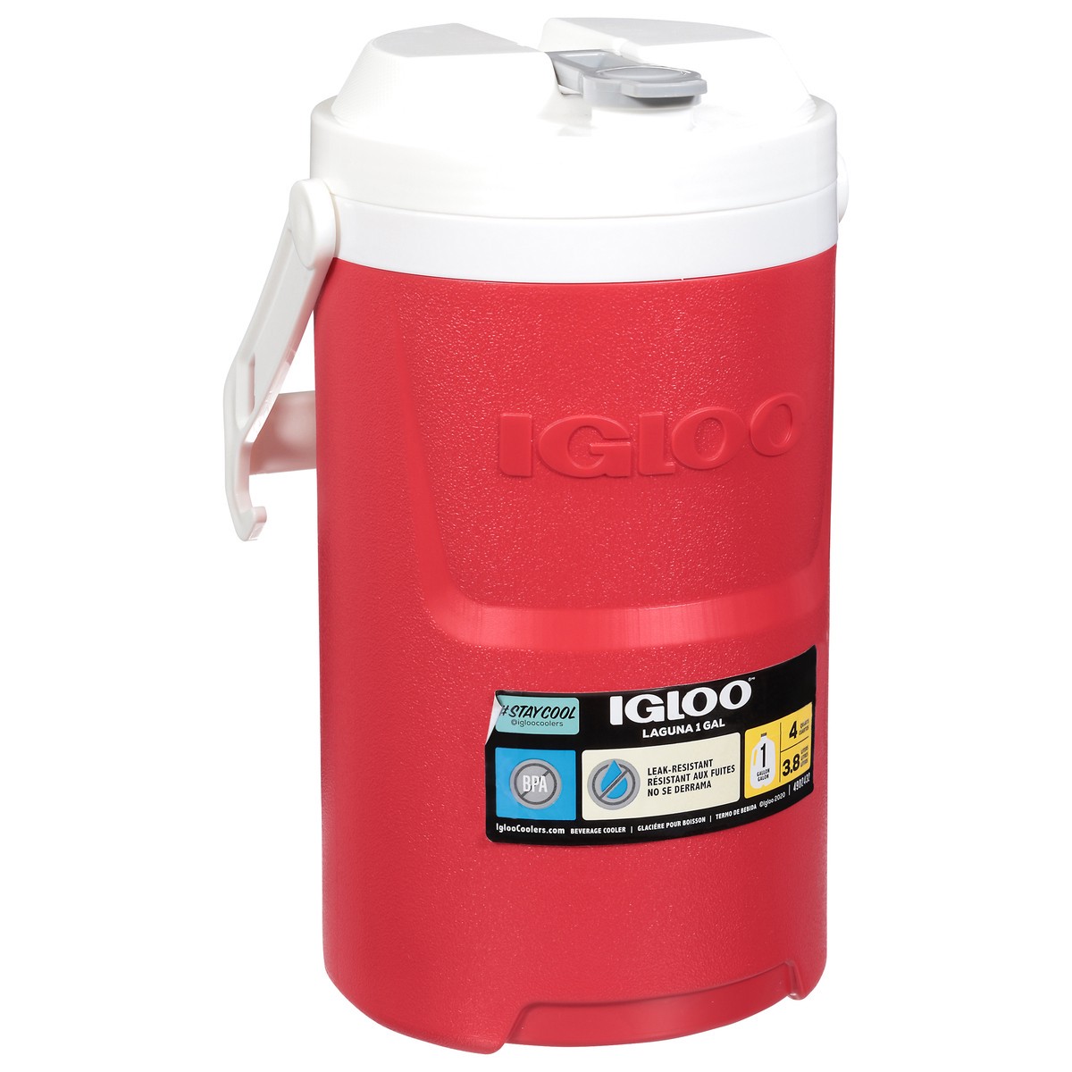 slide 10 of 12, Igloo Laguna 1 Gallon Beverage Cooler 1 ea, 1 ct