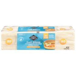 First Street Sliced Swiss Cheese