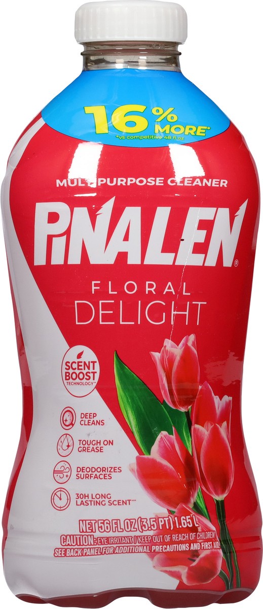 slide 3 of 13, Pinalen Multipurpose Cleaner Floral, 56 oz