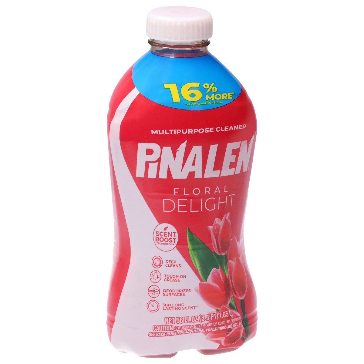 slide 11 of 13, Pinalen Multipurpose Cleaner Floral, 56 oz