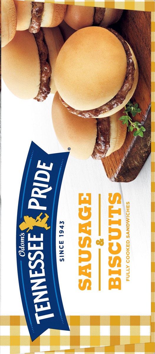 slide 7 of 11, Odom's Tennessee Pride Sausage Yeast Biscuits, 18.2 oz