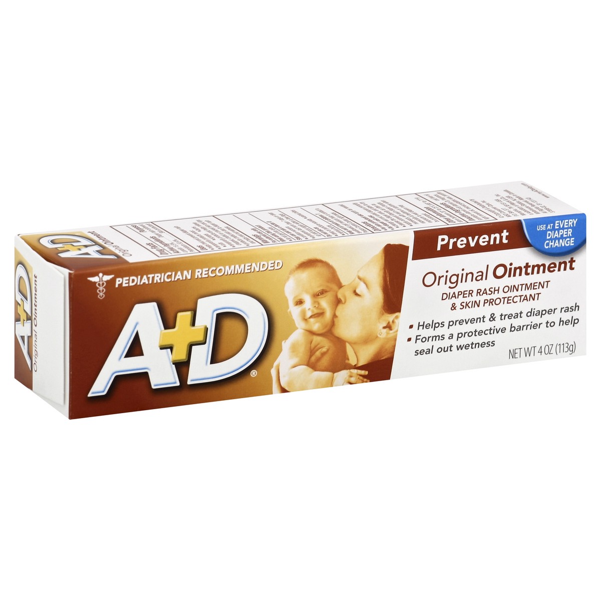 slide 5 of 7, A+D Diaper Rash Ointment & Skin Protectant 4 oz, 4 oz