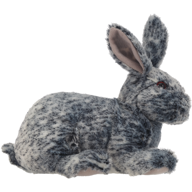slide 1 of 1, 9.5"Easter Crouching Bunny-Grey, 1 ct