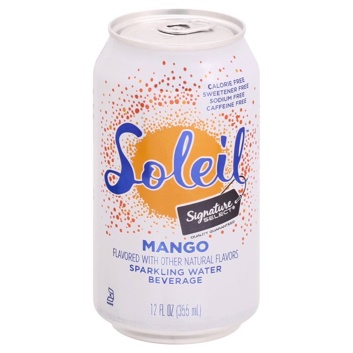 Signature Select Soleil Mango Sparkling Water Beverage 12 oz 12 oz Shipt