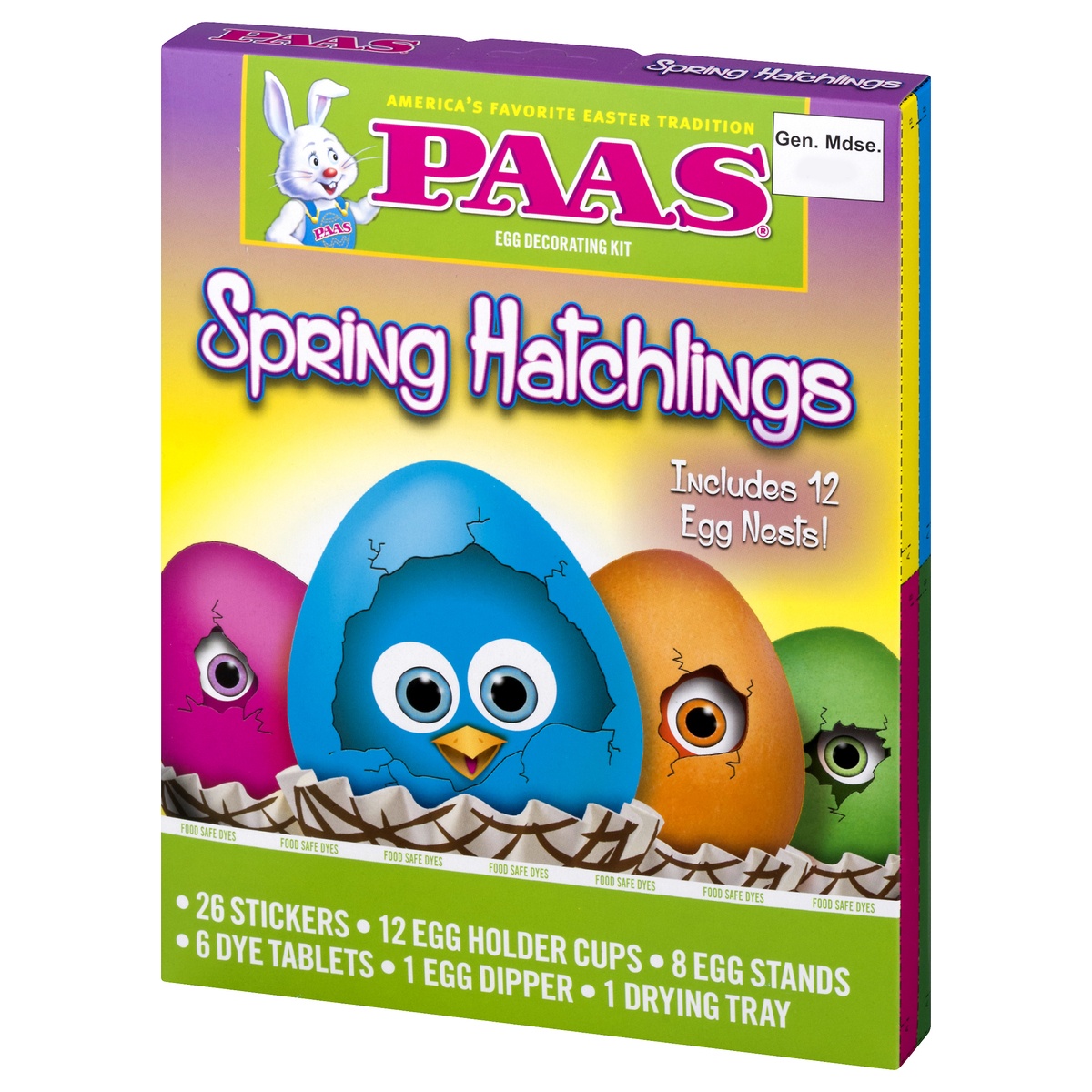 slide 3 of 9, PAAS Spring Hatchlings Easter Egg Decorating Kit, 1 ct