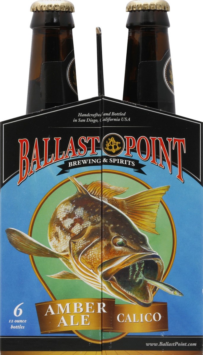 slide 2 of 4, Ballast Point Amber Ale 6 ea, 6 ct