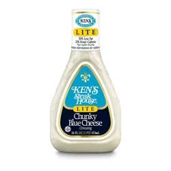 Ken's Steak House Lite Chunky Blue Cheese Dressing 16 fl oz