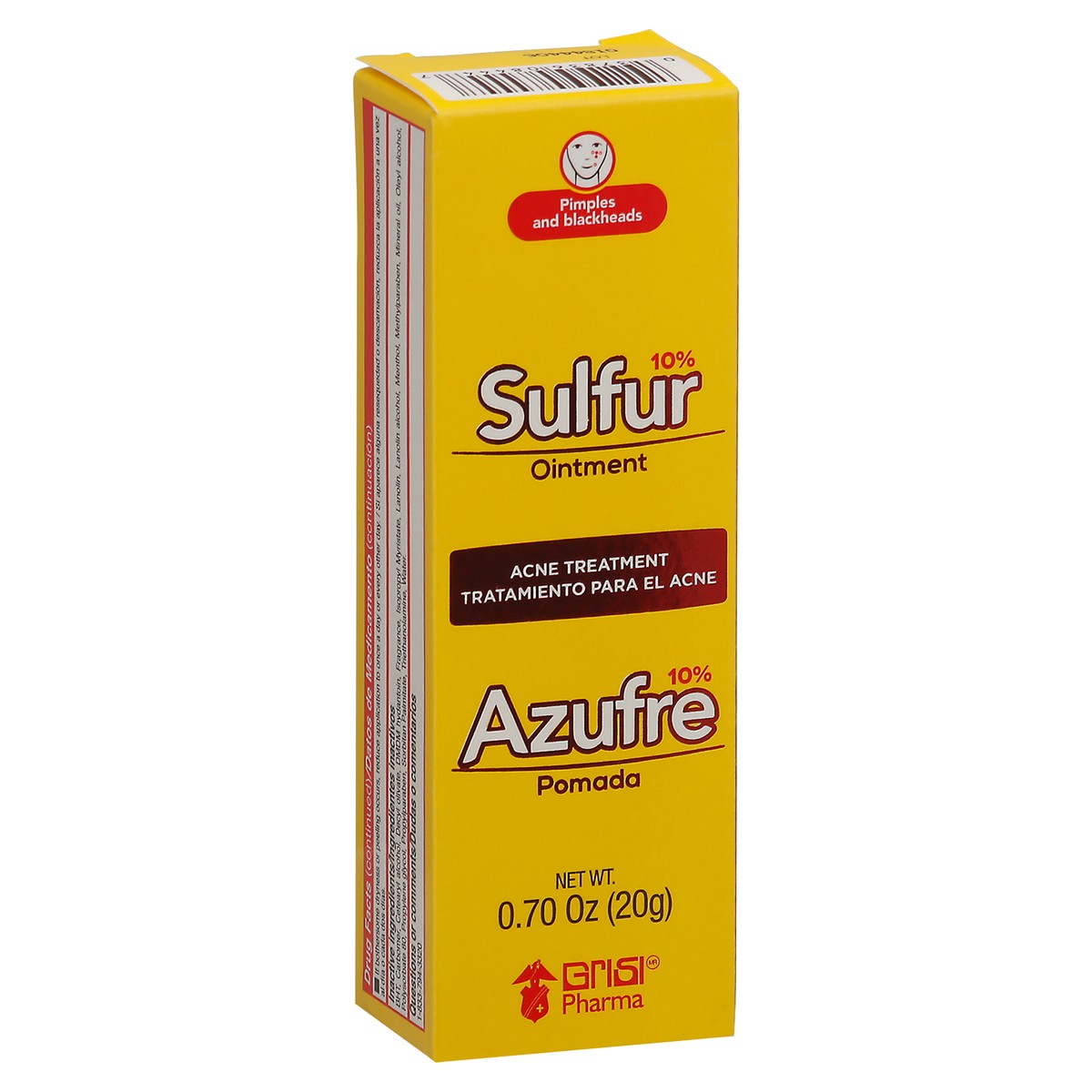 slide 7 of 12, Grisi 10% Sulfur Acne Treatment Ointment 0.70 oz, 0.7 oz