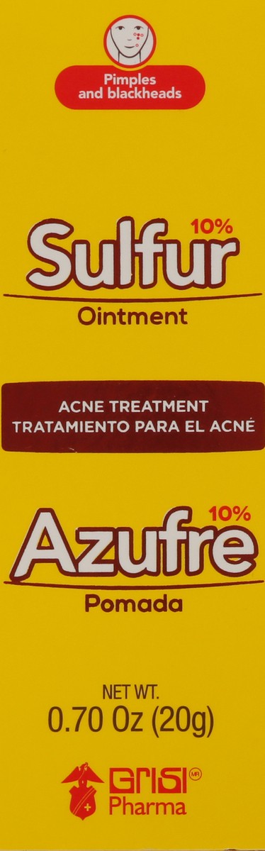 slide 4 of 12, Grisi 10% Sulfur Acne Treatment Ointment 0.70 oz, 0.7 oz