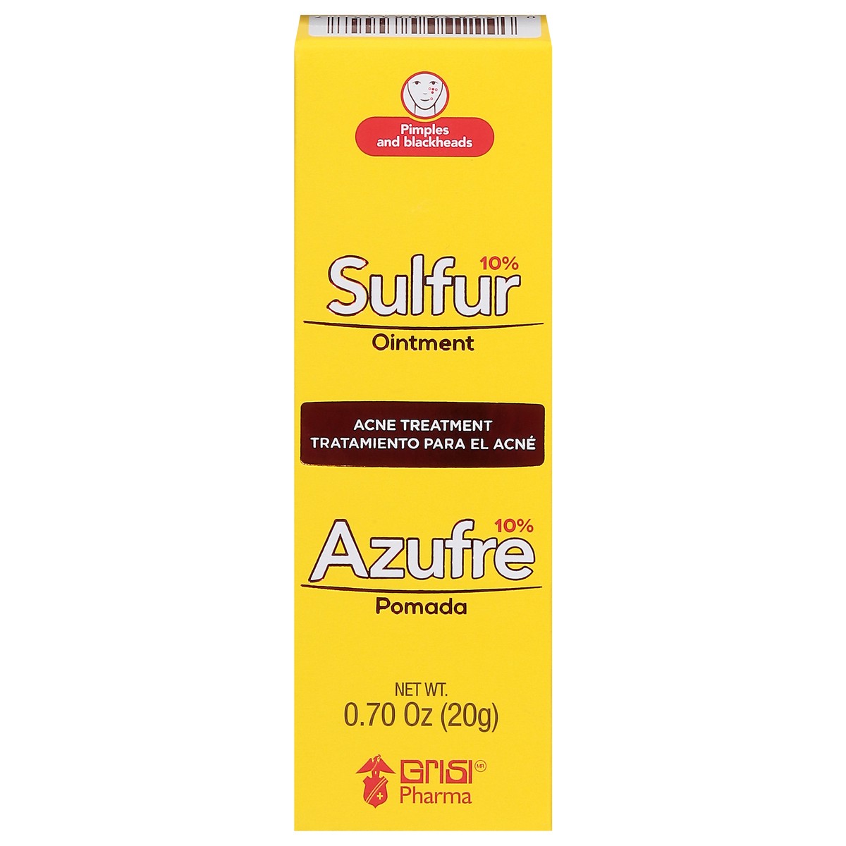 slide 1 of 12, Grisi 10% Sulfur Acne Treatment Ointment 0.70 oz, 0.7 oz