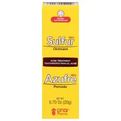 Grisi 10% Sulfur Acne Treatment Ointment 0.70 oz