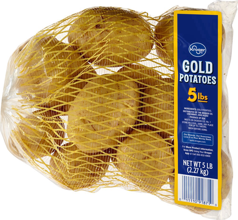 slide 2 of 3, Kroger Yukon Gold Potatoes, 5 lb