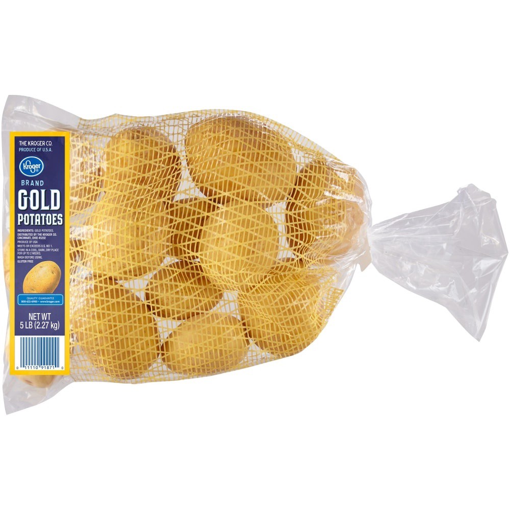 slide 2 of 2, Kroger Gold Potatoes, 5 lb