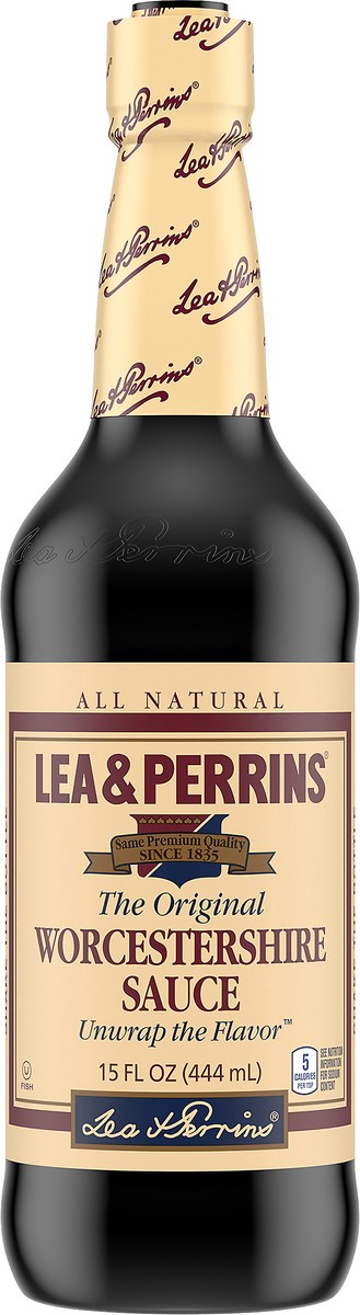 slide 9 of 14, Lea & Perrins The Original Worcestershire Sauce, 15 fl oz Bottle, 15 fl oz