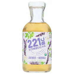 221 B.C. Mental Clarity Lavender + Moringa Kombucha 16 fl oz