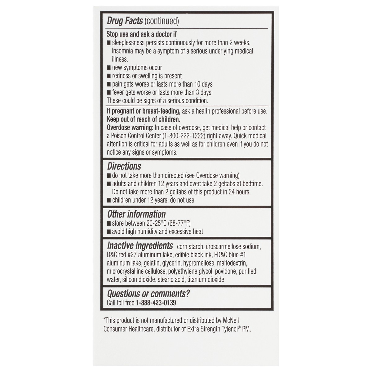 slide 7 of 18, TopCare Extra Strength Pain Reliever/Nighttime Sleep-Aid, 100 ct