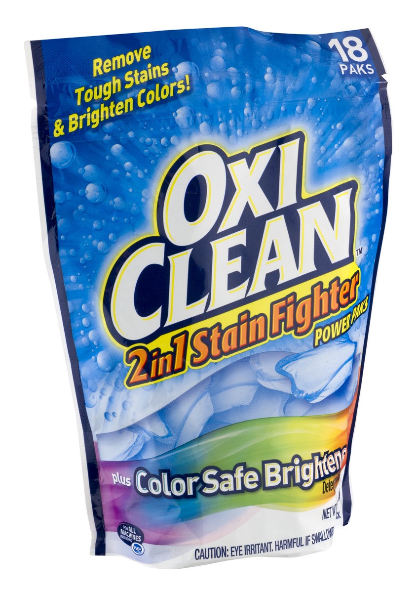 slide 5 of 9, Oxi-Clean Oxiclean Max Force Power Paks, 18 ct