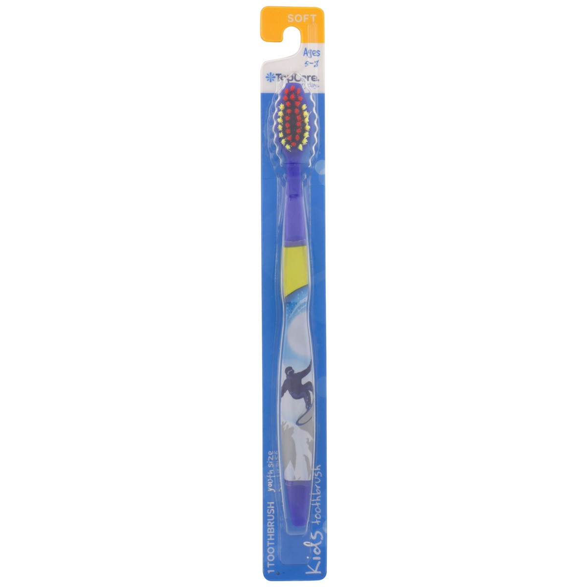 slide 6 of 8, TopCare Youth Size Soft Toothbrush, 1 ct