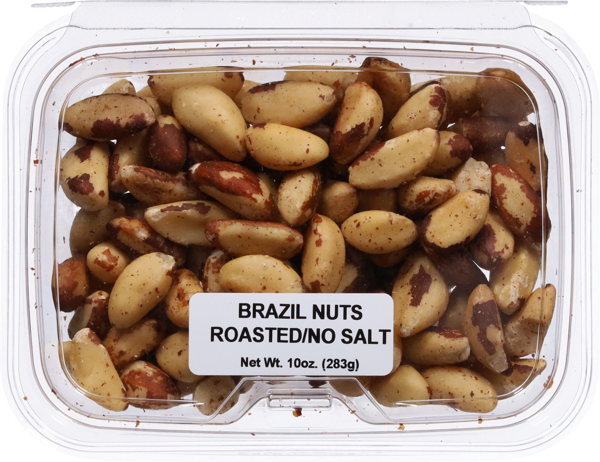 slide 9 of 13, JLM Manufacturing Roasted No Salt Brazil Nuts 10 oz, 10 oz