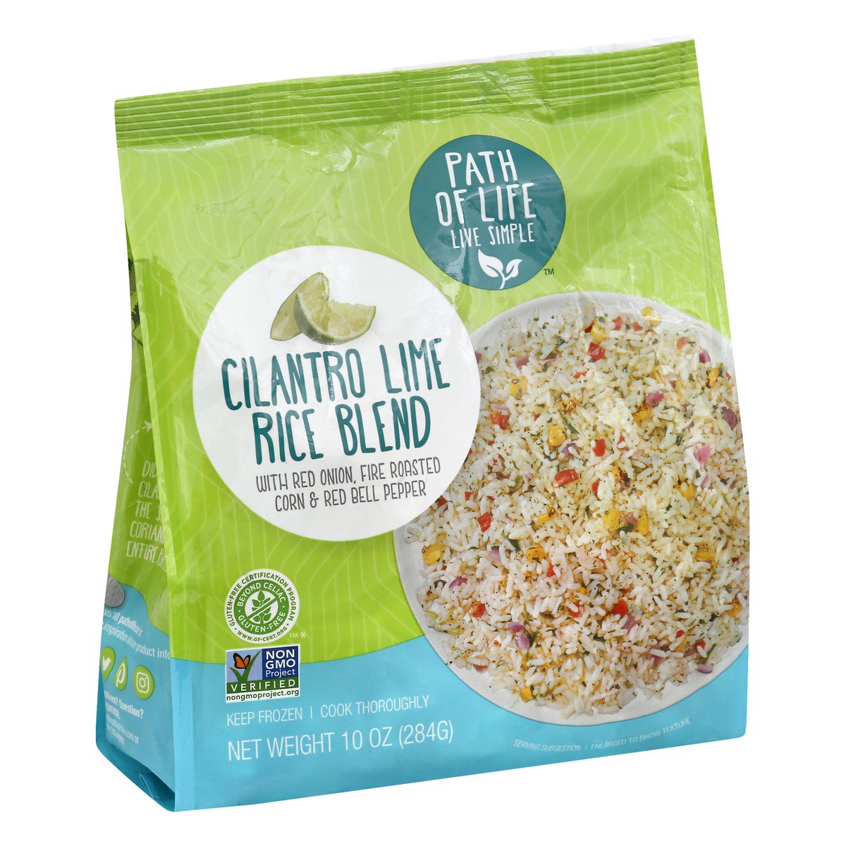 slide 3 of 9, Path of Life Rice Blend, Cilantro Lime, 10 oz