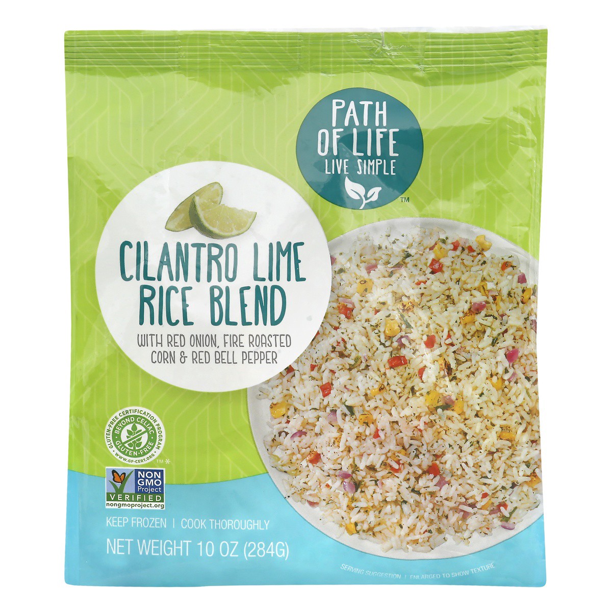 slide 1 of 9, Path of Life Rice Blend, Cilantro Lime, 10 oz