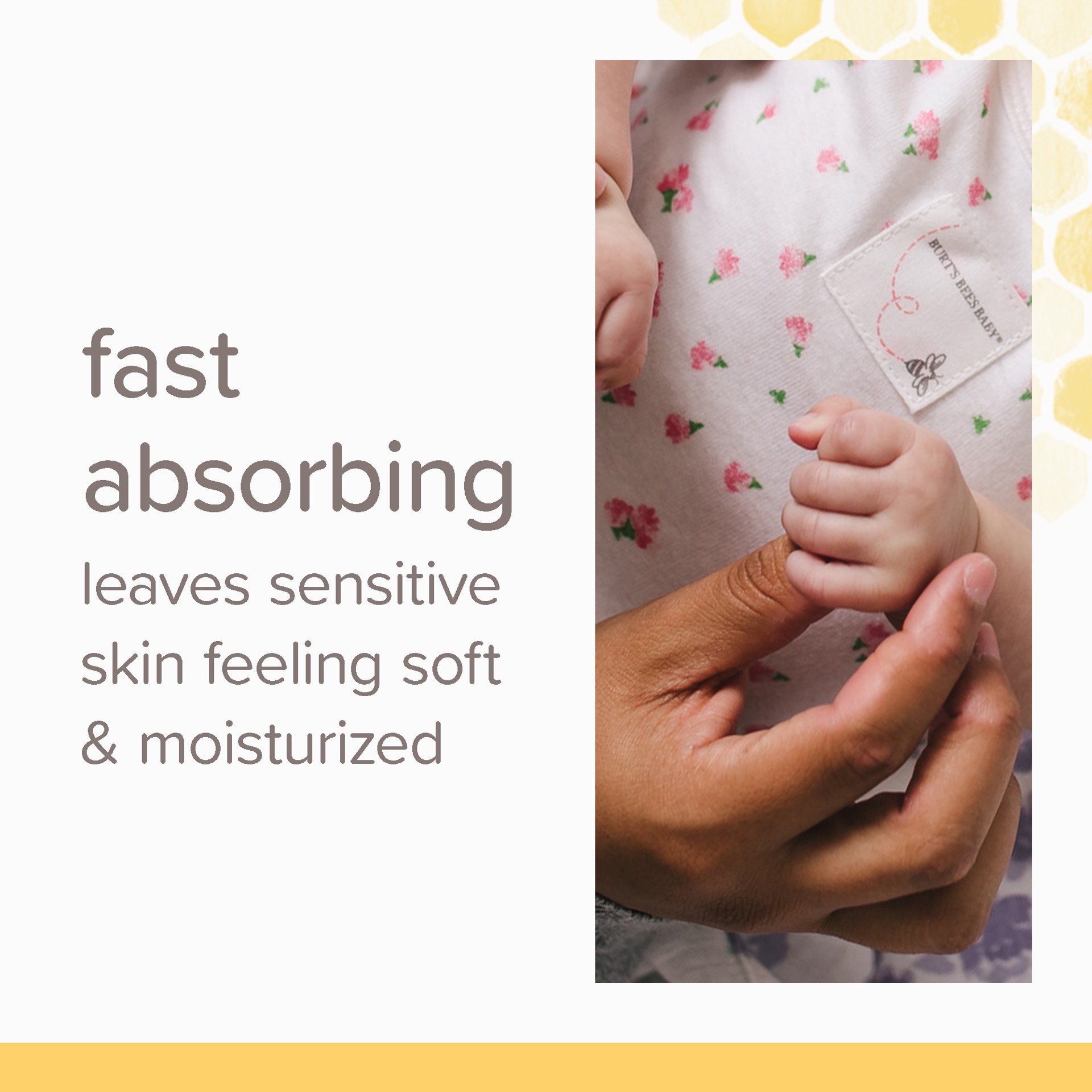 slide 5 of 5, Burt's Bees Baby Lotion 12 oz, 12 oz