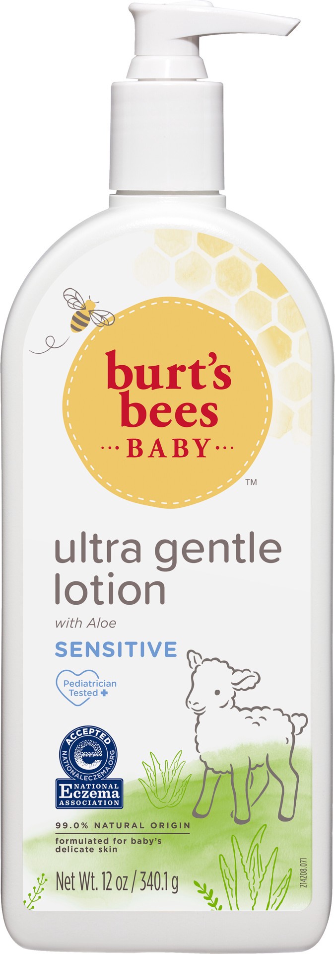 slide 1 of 5, Burt's Bees Baby Lotion 12 oz, 12 oz