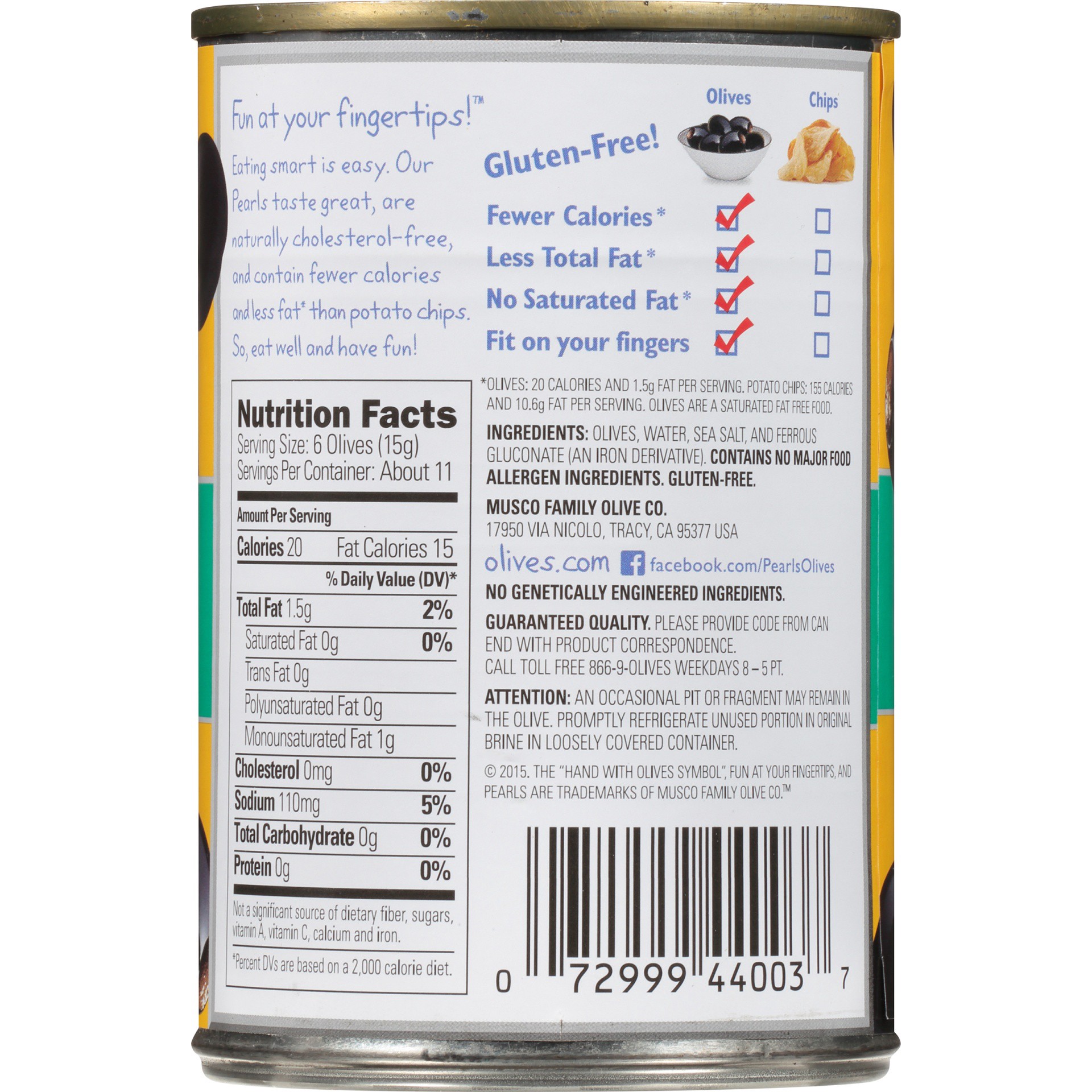 slide 5 of 6, Pearls Olives, Pitted California Ripe, Small, 6 oz