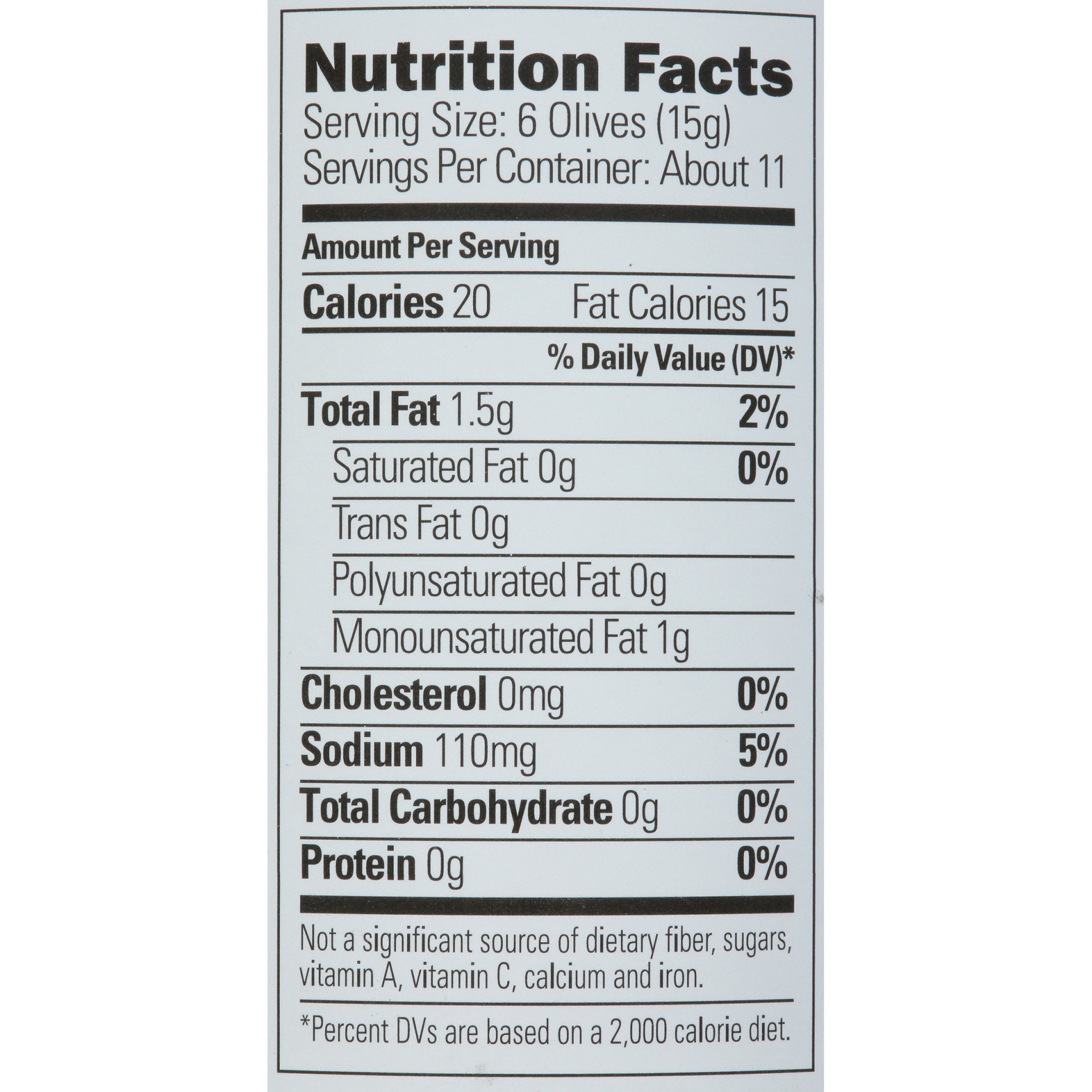 slide 6 of 6, Pearls Olives, Pitted California Ripe, Small, 6 oz