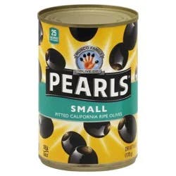 Pearls Olives, Pitted California Ripe, Small