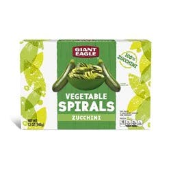Giant Eagle Vegetable Noodles, Zucchini Spirals