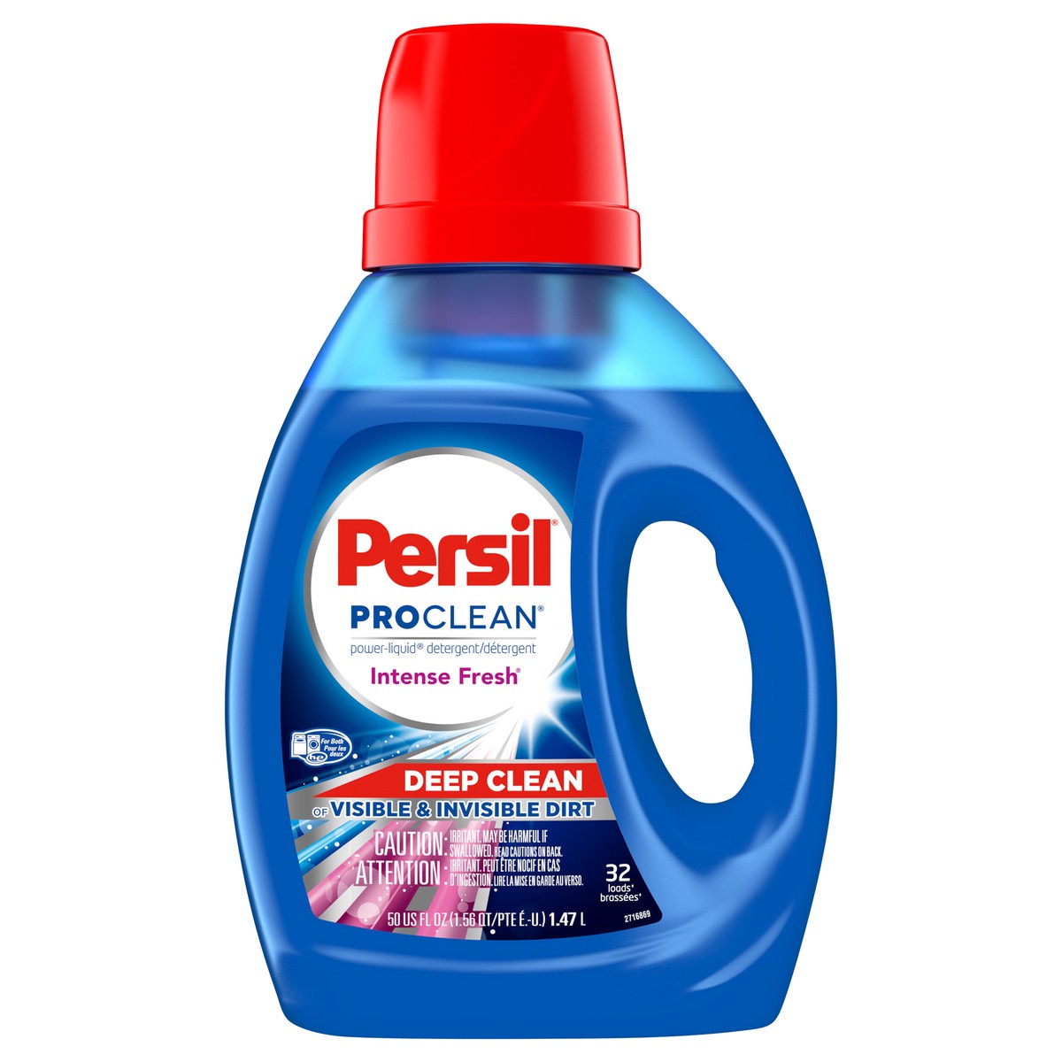 slide 1 of 3, Persil ProClean Liquid Laundry Detergent, Intense Fresh, 50 Fluid Ounces, 32 Loads, 50 fl oz