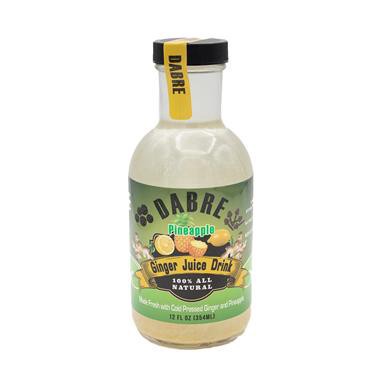 slide 1 of 1, Dabre Ginger Drink Pineapple - 12 oz, 12 oz