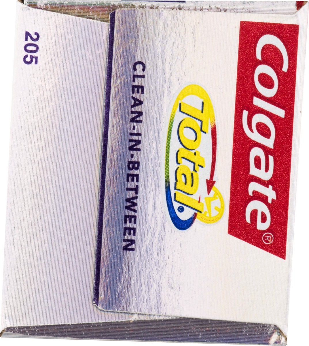 slide 2 of 9, Colgate Total Anticavity Fluoride Toothpaste Clean-In-Between Gel, 5.8 oz