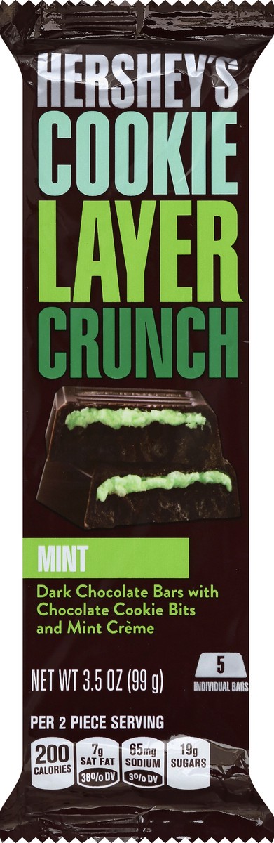 slide 4 of 5, Hershey's Cookie Crunch Mint Bar, 3.5 oz