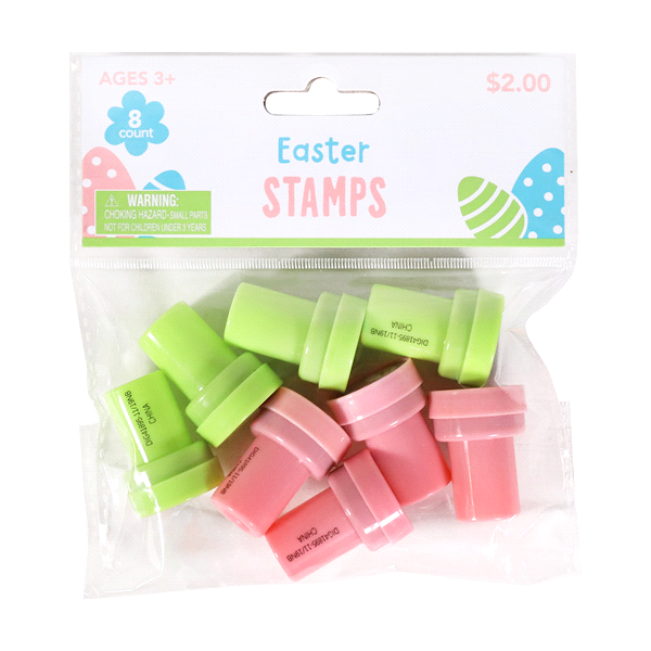 slide 1 of 1, Meijer Easter Stamp Set, 8 ct