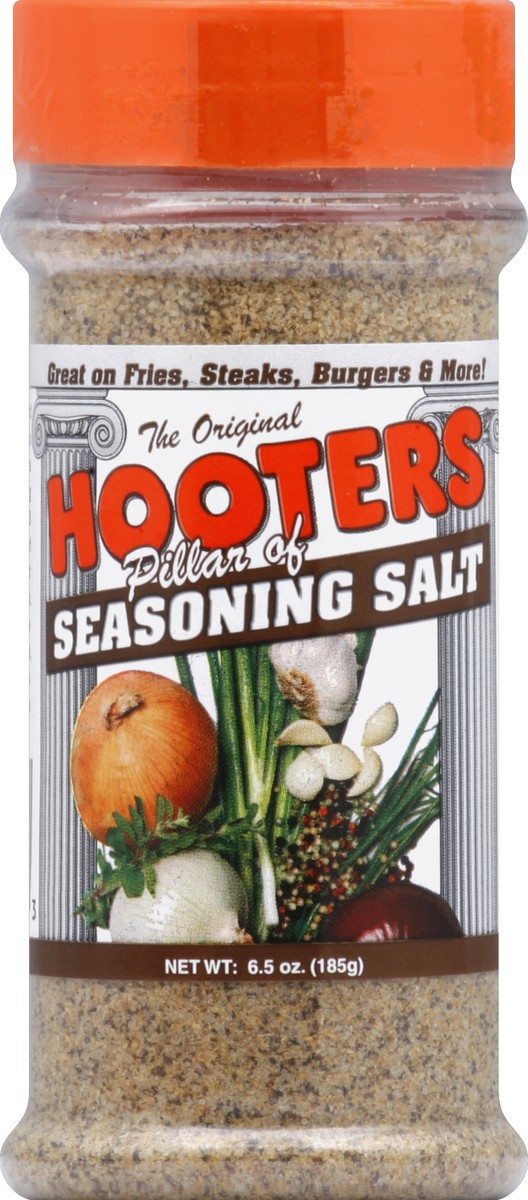 slide 2 of 2, Hooter's Seasoning Salt 6.5 oz, 6.5 oz