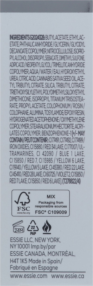 slide 9 of 13, essie Hard to Resist Nail Strengthener 0.46 fl oz, 0.46 fl oz