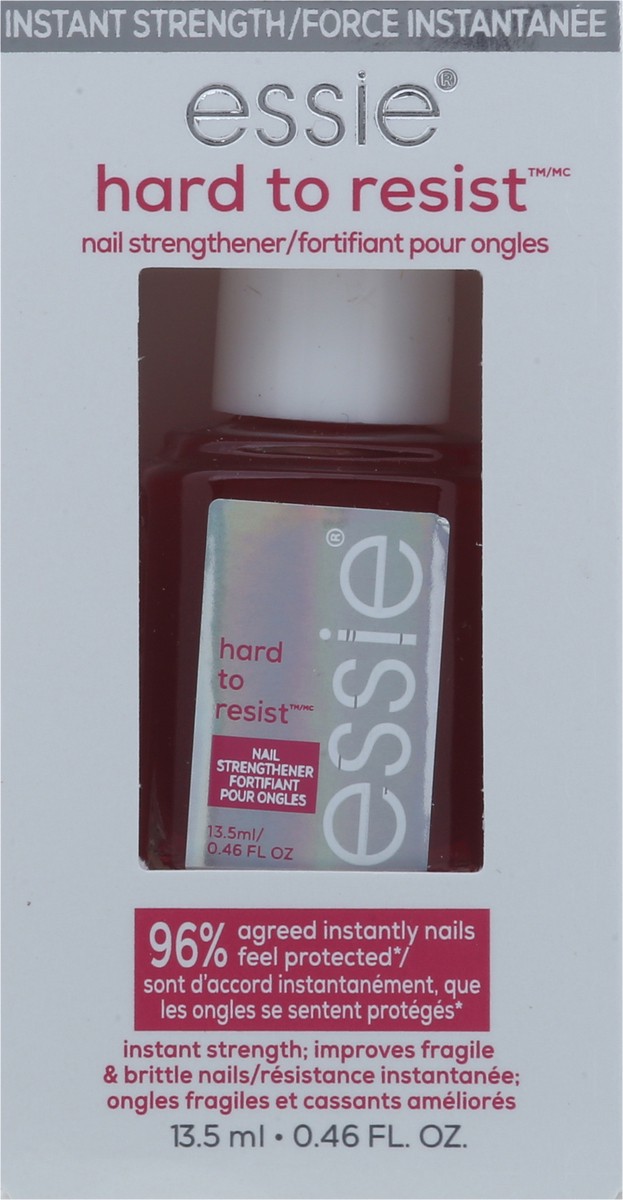 slide 2 of 13, essie Hard to Resist Nail Strengthener 0.46 fl oz, 0.46 fl oz
