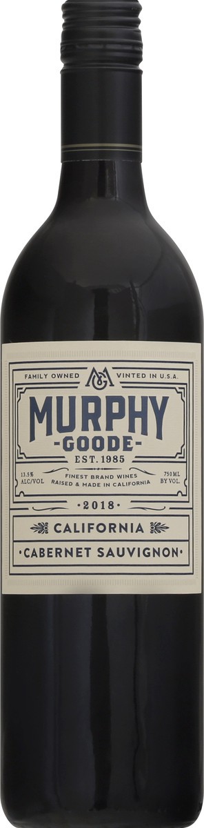 slide 1 of 25, Murphy-Goode California Cabernet Sauvignon Red Wine, 750ml, 750 mL