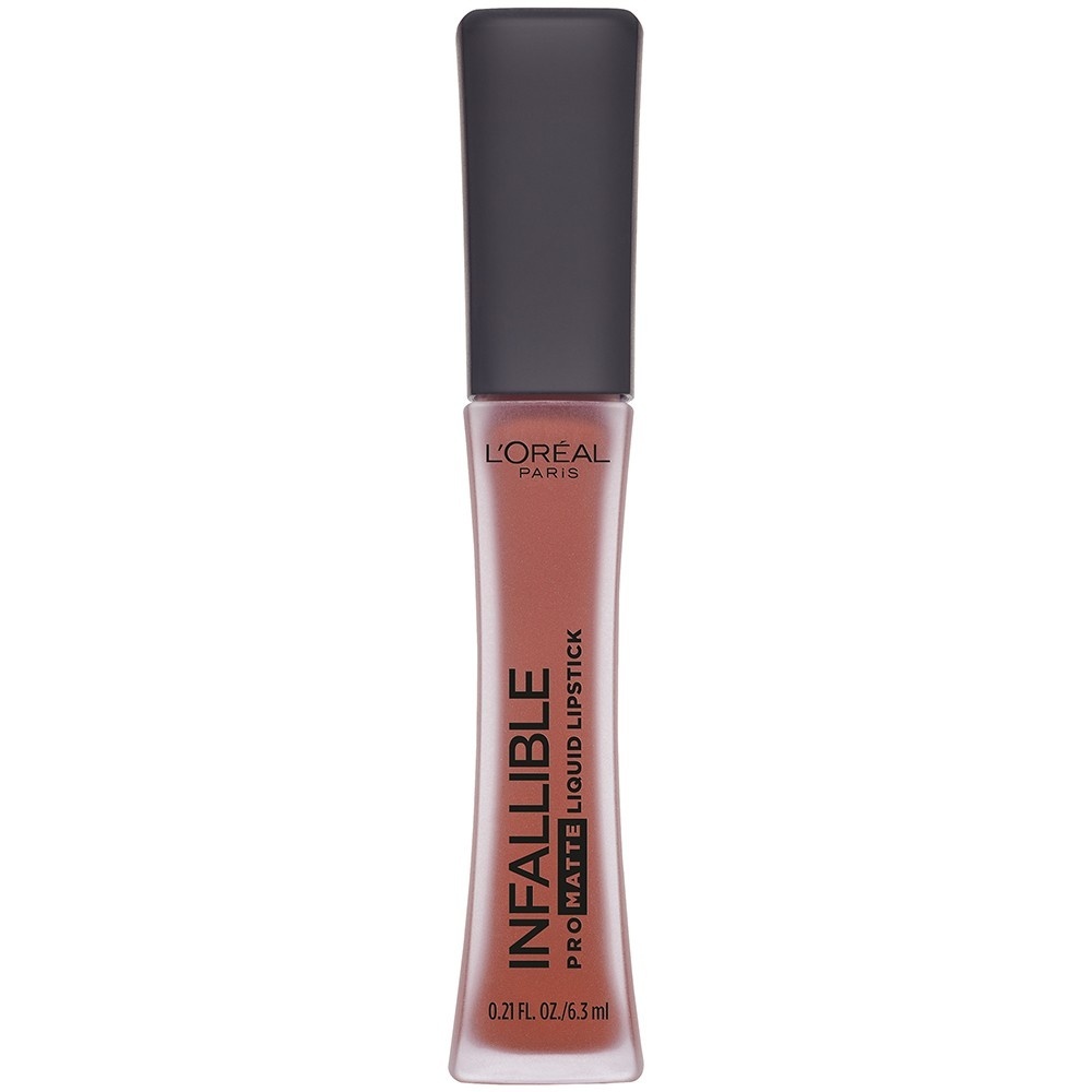 slide 1 of 1, L'Oréal Infallible Pro-Matte Liquid Lipstick, Cowboy, 0.21 fl oz