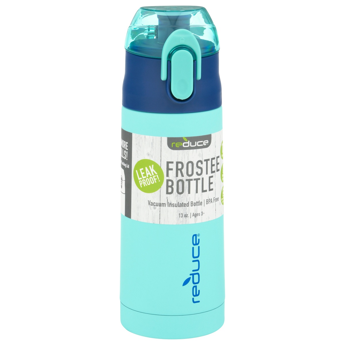 slide 2 of 8, Reduce Insulated Frostee Water Bottle, Mint, 13 oz