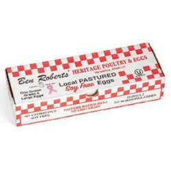 Ben Roberts Pasture Raised Non Gmo Large Grade A Eggs