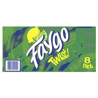slide 8 of 17, Faygo Twist / - 8 ct; 12 oz, 8 ct; 12 oz