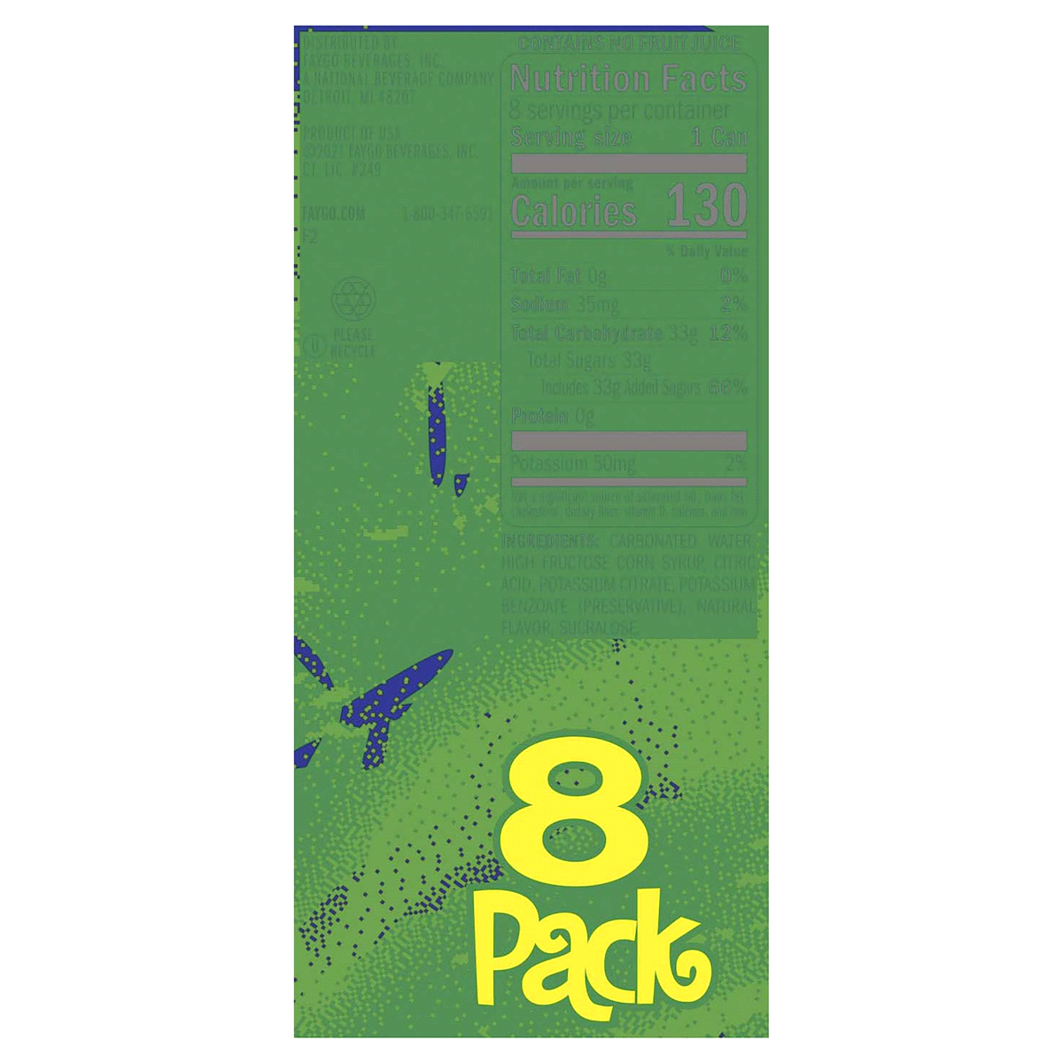 slide 10 of 17, Faygo Twist / - 8 ct; 12 oz, 8 ct; 12 oz