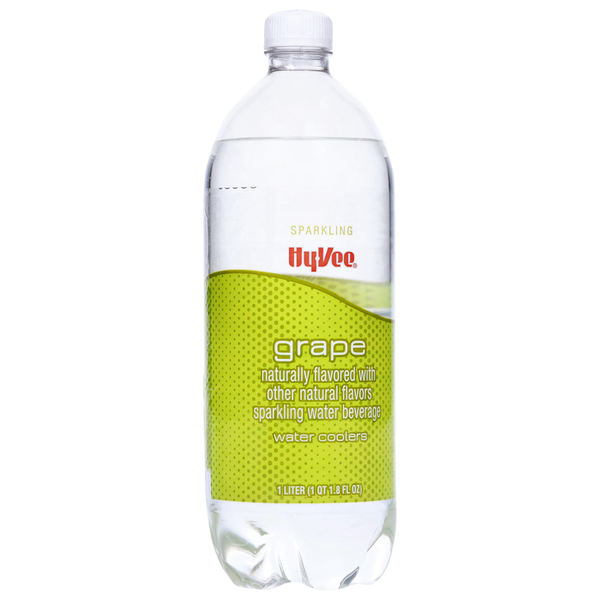 slide 1 of 1, Hy-Vee White Grape Water Coolers - 1 liter, 1 liter