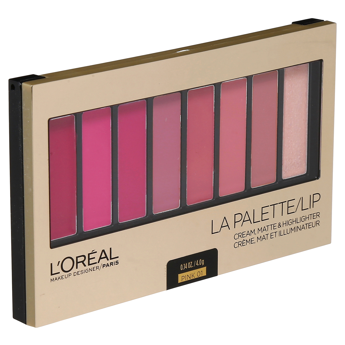 slide 2 of 3, L'Oréal Colour Riche Lip Palette 01 Pink, 14 oz