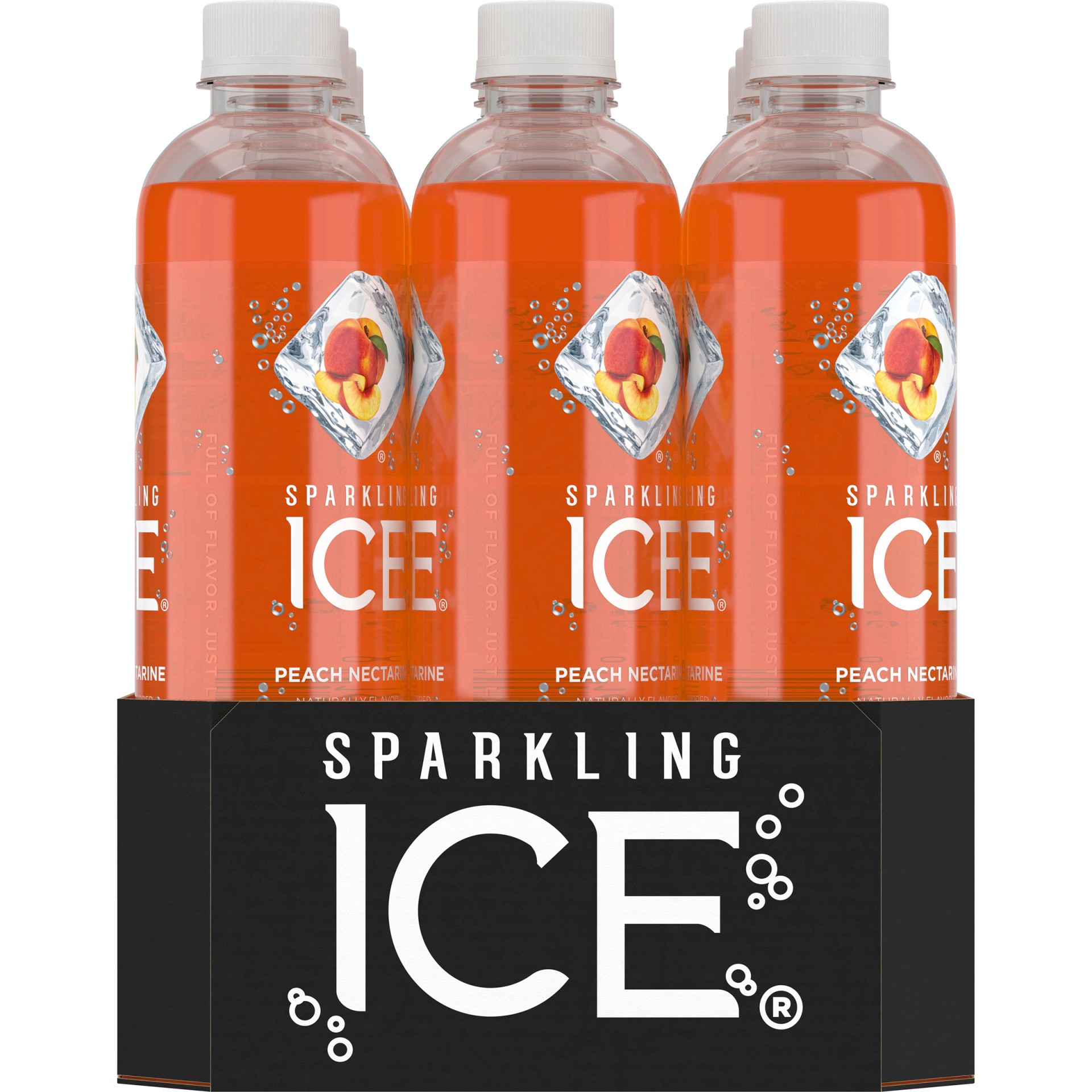 slide 5 of 6, Sparkling ICE Zero Sugar Peach Nectarine Sparkling Water 12 - 17 fl oz Bottles, 12 ct