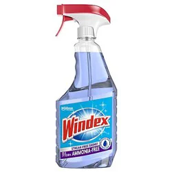 Windex Ammonia Free Crystal Rain Scent Glass Cleaner Spray Bottle - 23 Fl. Oz.